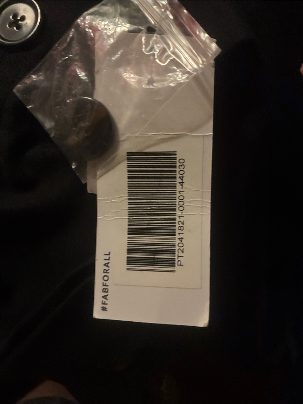 JustFab Black High-Waist Wide-Leg Trousers - Picture 6 of 6